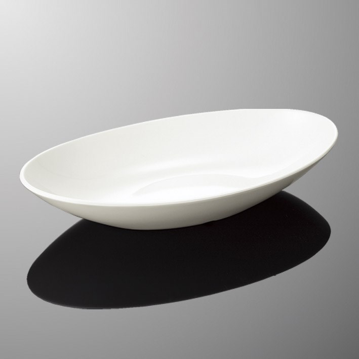 マルケイ製品検索 - 国際化工 マルケイ(MARUKEI) パスタ皿 直径27cm ホワイト 日本製 割れにくい 食洗機対応 スタッキング可能 『クリスタ』 E18